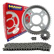 Kit Relação Transmissão Titan Fan Cg 150 Mix Honda Hamp Kit Relação Transmissão Titan Fan Cg 150 Mix Honda Hamp
