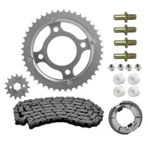 Kit Relação Transmissão Titan Fan125 Prisioneiro Bucha Patim Kit Relação Transmissão Titan Fan125 Prisioneiro Bucha Patim