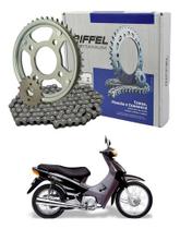 Kit Relação Transmissão Tração Biz C100 98 A 05 C100+ 02 A 05 Riffel Kit Relação Transmissão Tração Biz C100 98 A 05 C100+ 02 A 05 Riffel
