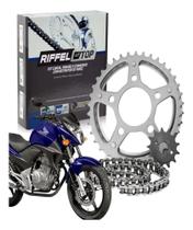 Kit Relação Transmissão Tração Cb 300 2009 2010 2011 2012 2013 2014 2015 Original Riffel