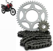 Kit Relação Transmissão Tração Yamaha Xtz150 Crosser Todos anos e modelos Kit Relação Transmissão Tração Yamaha Xtz150 Crosser Todos anos e modelos