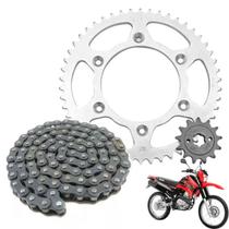 Kit Relação Transmissão Xtz Lander 250 2006 2007 2008 Scud Kit Relação Transmissão Xtz Lander 250 2006 2007 2008 Scud