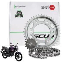 Kit Relação Transmissão Yamaha Fazer 150 2014 Em Diante Scud Kit Relação Transmissão Yamaha Fazer 150 2014 Em Diante Scud