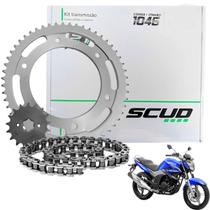 Kit Relação Transmissão Yamaha Fazer 250 2005 Até 2017 Scud Kit Relação Transmissão Yamaha Fazer 250 2005 Até 2017 Scud