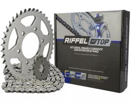 Kit Relação Transmissão Yamaha Mt03 R3 Com Retentor Original Riffel Kit Relação Transmissão Yamaha Mt03 R3 Com Retentor Original Riffel