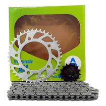 Kit Relação Transmissão Yamaha Xt 660r 04-08 Kmc C/ Retentor