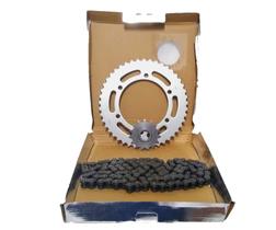 Kit relação transmissão yamaha xt660 xt 660 aço 1045 novo 0996 Kit relação transmissão yamaha xt660 xt 660 aço 1045 novo 0996