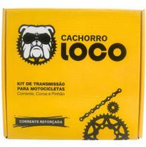 Kit Relação Transmissão Yamaha Ybr 125 / Factor 125 Aço1045 IMPORTADA