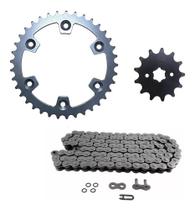 Kit Relação Traxx Tss 250 Corrente Com Retentor Kit Relação Traxx Tss 250 Corrente Com Retentor