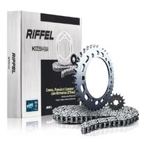 Kit Relação Twister 250 COM Retentor RIFFEL 2001/2002/2003/2004/2005/2006/2007/2008 Kit Relação Twister 250 COM Retentor RIFFEL 2001/2002/2003/2004/2005/2006/2007/2008