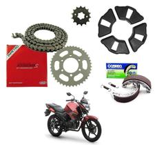 Kit Relação Vaz + Bucha Lona Cobreq Ys Fazer 150 De 2014 Ate 2022