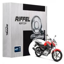 Kit Relação Yamaha Fazer 150/Factor 150 Riffel Com Retentor Aço 1045 Kit Relação Yamaha Fazer 150/Factor 150 Riffel Com Retentor Aço 1045