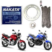 Kit Relação Yamaha Fazer 250 2005 a 2017 Com Retentor Original Nakata