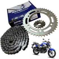 Kit Relação Yamaha Fazer 250 Ys 2006 a 2017 Original Riffel