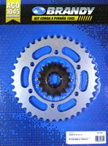 Kit Relação Yamaha YZF R1 2015 até 2016 Brandy - Sem Corrente Kit Relação Yamaha YZF R1 2015 até 2016 Brandy - Sem Corrente