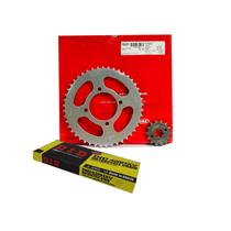 Kit Relação Ybr 125/ Factor 125 03 à 15 Vaz Extreme + Did