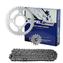 Kit Relação Yes 125 Intruder Katana 125 Transmissao Riffel Kit Relação Yes 125 Intruder Katana 125 Transmissao Riffel