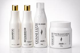 Kit Relaxamento Guanidina GuaniLizze Life Hair (1Kg) Kit Relaxamento Guanidina GuaniLizze Life Hair (1Kg)