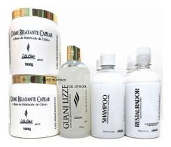 Kit Relaxamento Guanidina GuaniLizze Life Hair (2 Quilos) Kit Relaxamento Guanidina GuaniLizze Life Hair (2 Quilos)