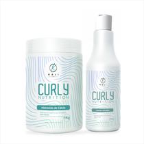 Kit Relaxamento para Cachos Guanidina 1Kg e Líquido Ativador 500ml Kit Relaxamento para Cachos Guanidina 1Kg e Líquido Ativador 500ml