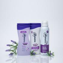 Kit Relaxante Lavanda Monange 3 produtos