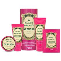 Kit Relaxante Pés Pink 4 Itens - Granado