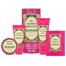 Kit Relaxante Pés Pink 4 Itens - Granado Kit Relaxante Pés Pink 4 Itens - Granado