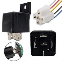 Kit Relé 5 Pinos Auxiliar Reversor + Chicote Plug Soquete Kit Relé 5 Pinos Auxiliar Reversor + Chicote Plug Soquete