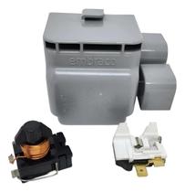 Kit rele com protetor termico embraco 1/4 emr80 127v or
