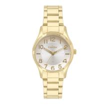 Kit Relógio Analógico Feminino Dourado Condor Co2036Mvh/K4C Kit Relógio Analógico Feminino Dourado Condor Co2036Mvh/K4C