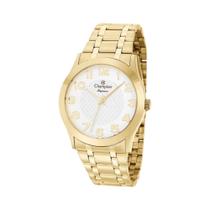 Kit Relógio Champion Elegance Dourado Feminino CN26537W Kit Relógio Champion Elegance Dourado Feminino CN26537W