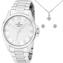 Kit Relógio Champion Feminino Elegance com Colar e Brincos CN26377Y Kit Relógio Champion Feminino Elegance com Colar e Brincos CN26377Y