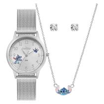 Kit Relógio Condor Disney Stitch Feminino CO2035NXI/K4K Prata Kit Relógio Condor Disney Stitch Feminino CO2035NXI/K4K Prata