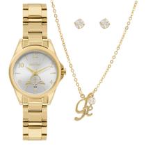 Kit Relógio Condor Feminino Mimos E Sutilezas Dourado - CO2036MZE/K4K Kit Relógio Condor Feminino Mimos E Sutilezas Dourado - CO2036MZE/K4K