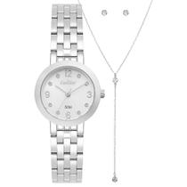 Kit Relógio Condor Feminino Mini Prata - CO2035NWY/K4K