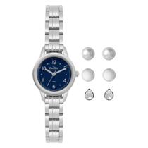 Kit Relógio Condor Feminino Mini Prata - CO2035NZN/K4A