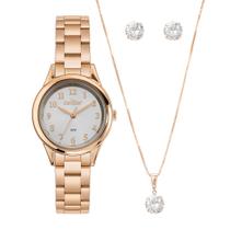 Kit Relógio Condor Feminino Mini Rosé - CO2035OAJ/K4K