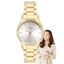 Kit Relógio Condor Feminino Redondo Resistente Água Analógico Casual Dourado COPC21AEAD/K4B Kit Relógio Condor Feminino Redondo Resistente Água Analógico Casual Dourado COPC21AEAD/K4B