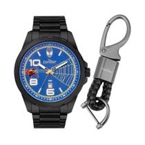 Kit Relógio Condor Marvel Preto Masculino CO2115MZJ/KI4A Kit Relógio Condor Marvel Preto Masculino CO2115MZJ/KI4A