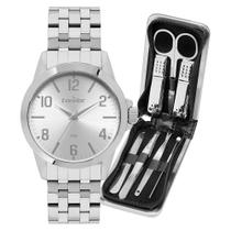 Kit Relógio Condor Masculino Dia A Dia Prata - CO2035OBO/K4K Kit Relógio Condor Masculino Dia A Dia Prata - CO2035OBO/K4K