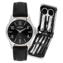 Kit Relógio Condor Masculino Dia A Dia Prata - CO2035OBP/K3K