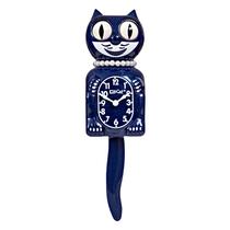 Kit Relógio de Gato Kit-Cat Galaxy Azul Edição Limitada Kit Relógio de Gato Kit-Cat Galaxy Azul Edição Limitada
