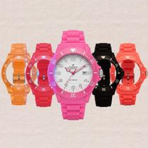 Kit Relógio de Pulso Champion Troca Pulseira Feminino Analógico Esportivo CP30119X + 4 Pulseiras