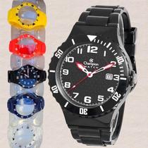 Kit Relógio de Pulso Champion Troca Pulseira Feminino Masculino Analógico Esportivo CP30119X - A Kit Relógio de Pulso Champion Troca Pulseira Feminino Masculino Analógico Esportivo CP30119X - A