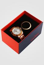 Kit Relógio De Pulso Condor Feminino Dourado Co2035Mvl/T4D Kit Relógio De Pulso Condor Feminino Dourado Co2035Mvl/T4D
