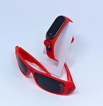 Kit Relógio de Pulso Infantil Digital Led Bracelete Silicone ajustável 3D Homem aranha + Óculos de Sol Uv400 Crianças Kit Relógio de Pulso Infantil Digital Led Bracelete Silicone ajustável 3D Homem aranha + Óculos de Sol Uv400 Crianças