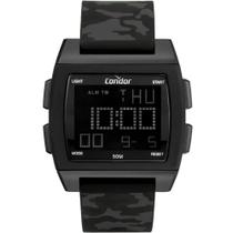Kit Relógio Digital Masculino Condor Preto à Prova Dágua COBJ2649AN/K6P Kit Relógio Digital Masculino Condor Preto à Prova Dágua COBJ2649AN/K6P