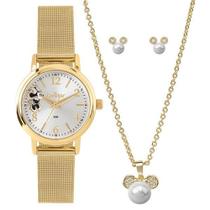 Kit Relógio Disney CONDOR Feminino Dourado CO2035NJL/KI4K Kit Relógio Disney CONDOR Feminino Dourado CO2035NJL/KI4K