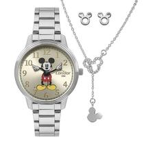 Kit Relógio Disney CONDOR Feminino Prata CO2025AB/K4X Kit Relógio Disney CONDOR Feminino Prata CO2025AB/K4X