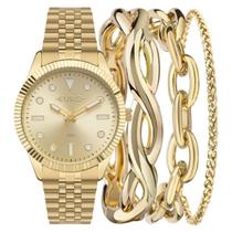 Kit Relógio Euro Feminino Soul Dourado - EU2035YXN/K4D